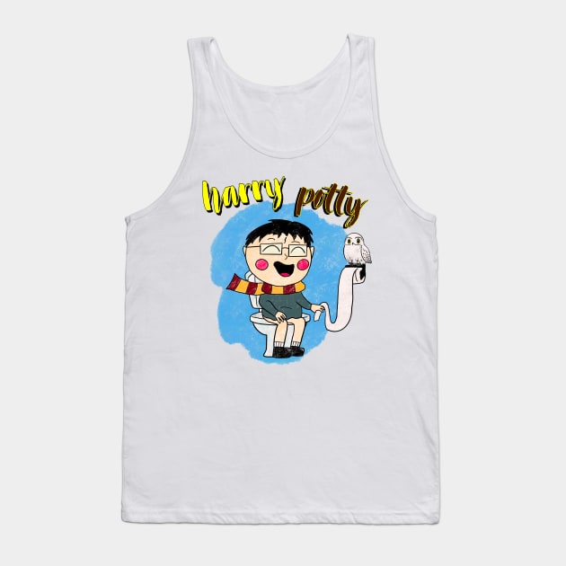 Harry Potty Tank Top by Milasneeze